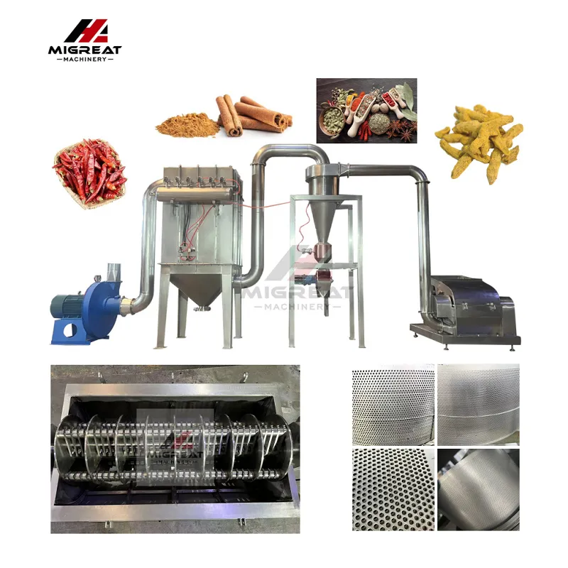 Mengisar Tepung dalam Pemproses Makanan